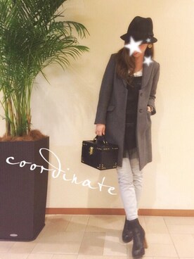 natsuさん（レディース・160cm）の冬コーディネート