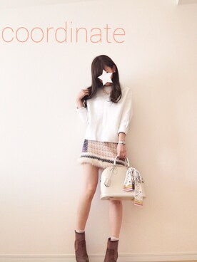 natsuさん（レディース・160cm）の冬コーディネート