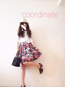 「LOAVES（ローヴス）のアイテム」を使った、natsuさん（レディース・160cm）の夏コーディネート