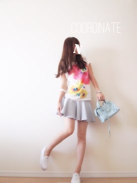 natsuさん（レディース・160cm）の夏コーディネート