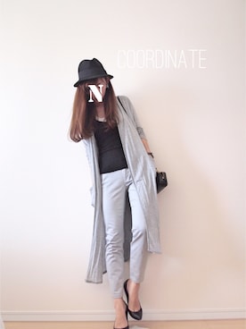 「NOVESPAZIO（ノーベスパジオ）のアイテム」を使った、natsuさん（レディース・160cm）の秋コーディネート