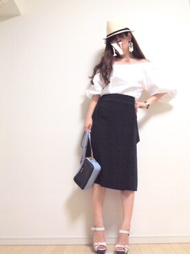 「LOAVES（ローヴス）のアイテム」を使った、natsuさん（レディース・161cm）の夏コーディネート