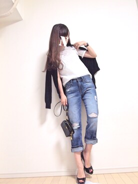 natsuさん（レディース・161cm）の夏コーディネート