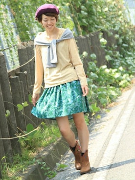 ebiharaさん(レディース・165cm)の夏コーディネート