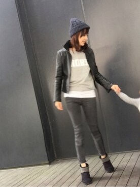 「JOUR de Language（ジュールドランゲージ）のアイテム」を使った、O eさん（レディース・165cm）の秋コーディネート