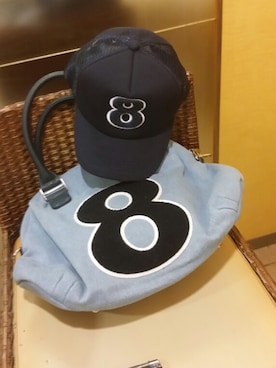 「muta（ムータ）のアイテム（バッグ）」を使った、㋒ㄜᘄㄟ°⋆さん（メンズ・158cm）の春コーディネート