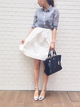 立花 朋実さん（レディース・165cm）の夏コーディネート