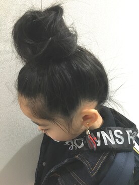 「RCWB（アールシーダブリュービー）のアイテム」を使った、NONさん（キッズ・100cm）の冬コーディネート