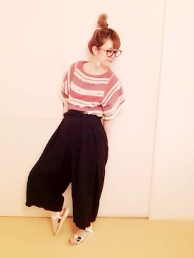 sayaさん（レディース・160cm）の夏コーディネート