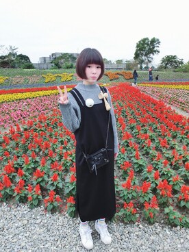 「STYLENANDA」｜YuanTzangさん（レディース・154cm）の冬コーディネート