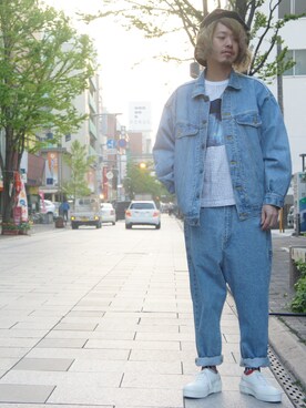 「banal chic bizarre」｜「アイテム（パンツ）」を使った、correspondanceさん（メンズ・173cm）の春コーディネート