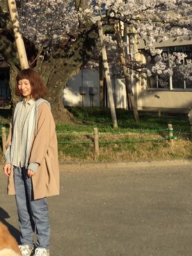 ayanekkoさん（レディース・150cm）の春コーディネート