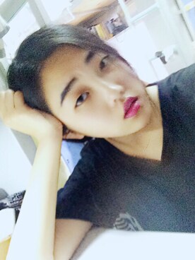 「GIVENCHY（ジバンシイ）のアイテム（口紅/リップティント/グロス）」を使った、ohbeeさん（レディース・161cm）の夏コーディネート