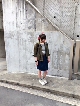 アサミ☆さん（レディース・158cm）の春コーディネート