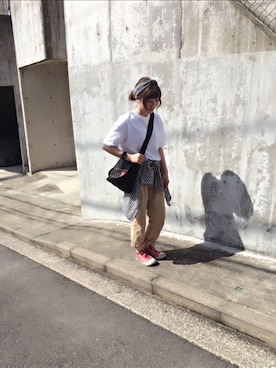 「SALT（ソルト）のアイテム」を使った、アサミ☆さん（レディース・158cm）の春コーディネート