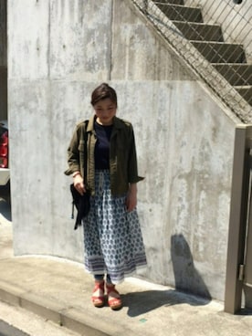 アサミ☆さん（レディース・158cm）の春コーディネート