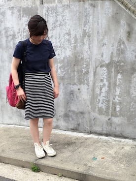 アサミ☆さん（レディース・158cm）の夏コーディネート