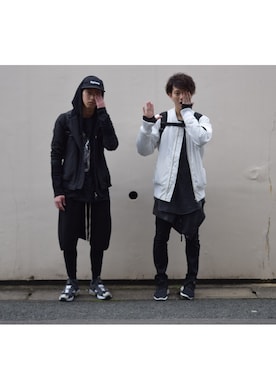 「mode」｜「アイテム（その他アウター）」を使った、T⚪︎m⚪︎ya  .さん（メンズ・172cm）の春コーディネート