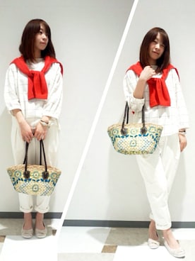 「おめかしコーデ」｜♕Yuka♕さん（レディース・162cm）の春コーディネート