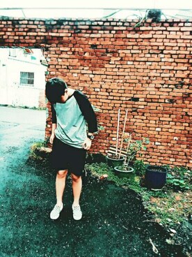 「woodstuck（woodstuck）のアイテム」を使った、黃子盈さん（メンズ・165cm）の秋コーディネート