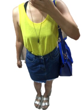 Mollie Jさん（レディース・162cm）の夏コーディネート