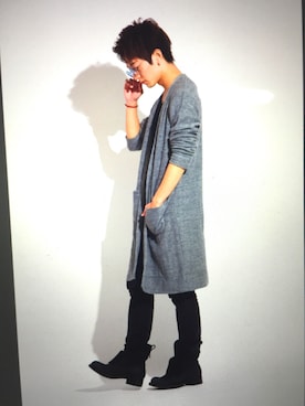 大倉士門さん(メンズ・175cm)の春コーディネート