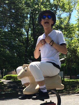 JINさん（メンズ・168cm）の夏コーディネート