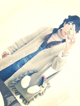 Qmicoさん（レディース・154cm）の春コーディネート