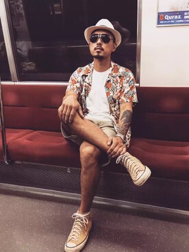 杭贩劳师傅さんのコーディネート