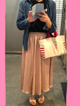 n＊さん（レディース・171cm）の夏コーディネート