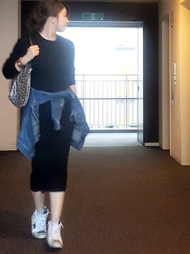 川上桃子さん（レディース・158cm）の夏コーディネート