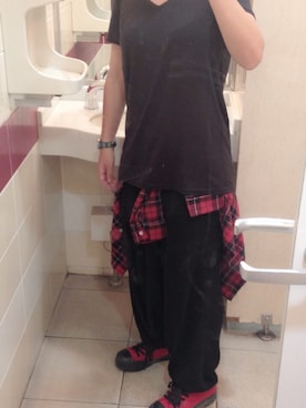 「腰巻きシャツ」｜IKuMiさん（レディース・149cm）の夏コーディネート