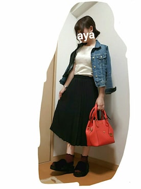 あ やさん（レディース・147cm）の秋コーディネート