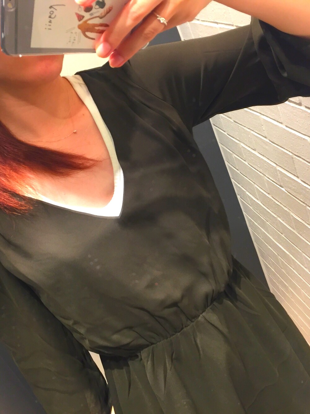 「オトナカジュアル」｜「FOREVER 21のアイテム（ワンピース、グリーン系）」を使った、ma-sanさん（レディース・158cm）の夏コーディネートの1枚目の写真