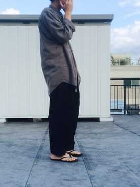 「だらっと感」｜kkkさん（メンズ・176cm）の秋コーディネート