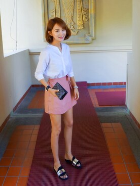 「 Imvely」｜imvelyさん（レディース・163cm）の夏コーディネート