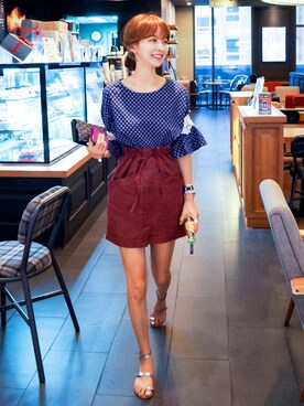 「 Imvely」｜imvelyさん（レディース・163cm）の夏コーディネート