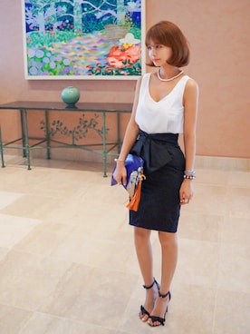 「 Imvely」｜imvelyさん（レディース・163cm）の夏コーディネート