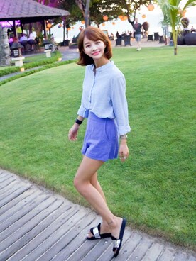 「 Imvely」｜imvelyさん（レディース・163cm）の夏コーディネート