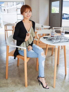 「 Imvely」｜imvelyさん（レディース・163cm）の夏コーディネート