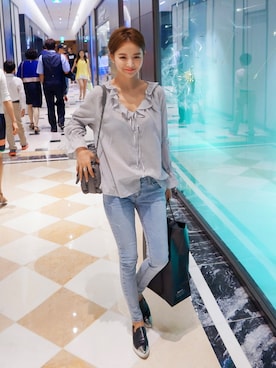 「 Imvely」｜imvelyさん（レディース・163cm）の夏コーディネート