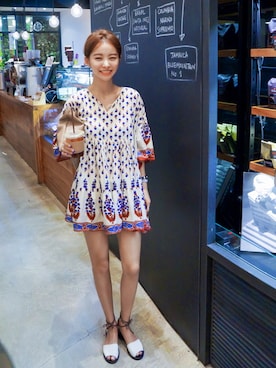 「 Imvely」｜imvelyさん（レディース・163cm）の夏コーディネート
