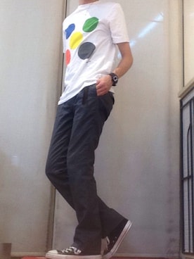 「福岡今泉」｜ばばさん（メンズ・174cm）の夏コーディネート