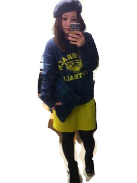 a*さん（レディース・148cm）の冬コーディネート