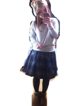 a*さん(レディース・148cm)の冬コーディネート