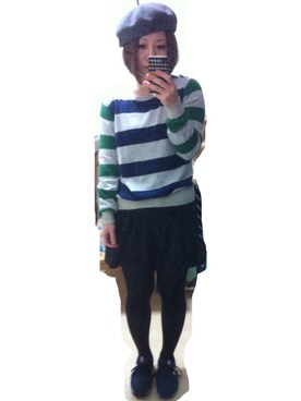 a*さん（レディース・148cm）の冬コーディネート