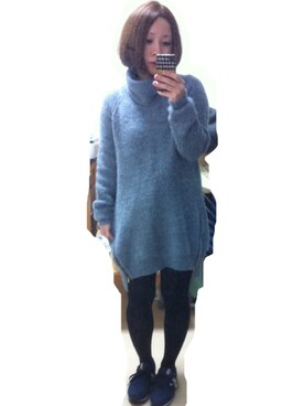 a*さん（レディース・148cm）の冬コーディネート