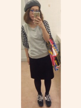 a*さん（レディース・148cm）の秋コーディネート