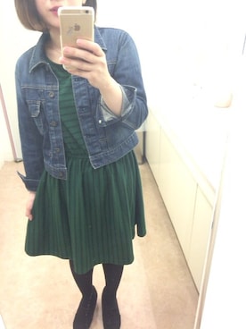 a*さん（レディース・148cm）の春コーディネート