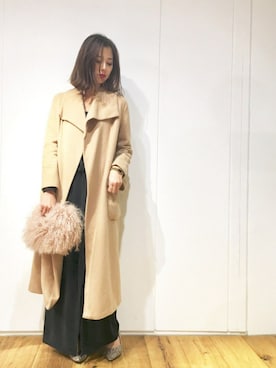 mayuさんの「ファーショルダー/AE FUR SHLD」を使ったコーディネート